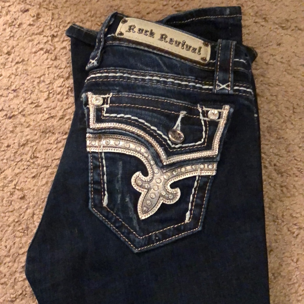 Rock revival jeans, great condition!